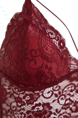 Bralette - Bordô
