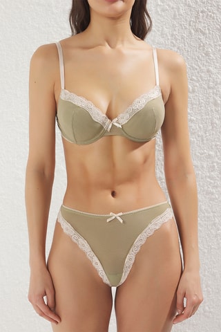 Soutien e string - Caqui