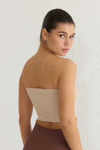 2 crops top caicai - Castanho