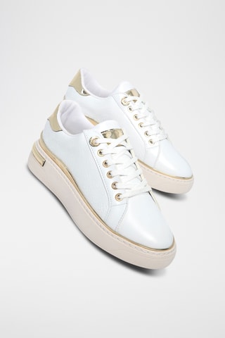 Sapatilhas com plataforma - Branco