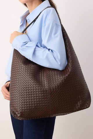 Mala shopper - Castanho-escuro