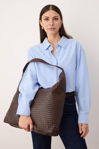 Mala shopper - Castanho-escuro