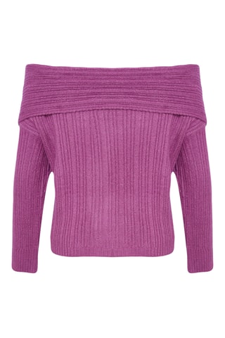 Camisola regular - Violeta