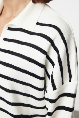 Camisola oversize - Branco