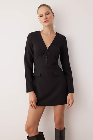 Macacão curto - Preto