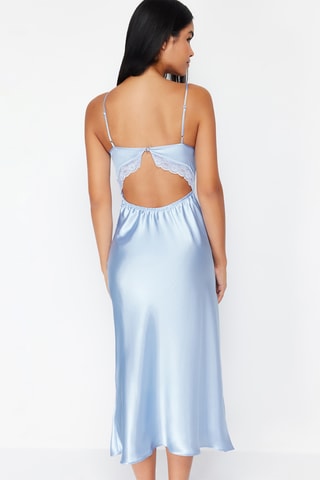 Babydoll slim - Azul-claro