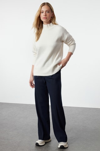 Camisola oversize - Cru