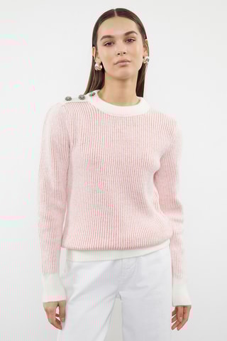 Camisola regular - Rosa