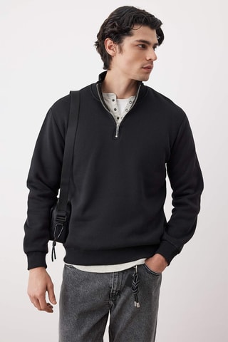 Sweat regular - Preto