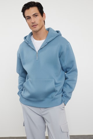 Sweat oversize - Azul