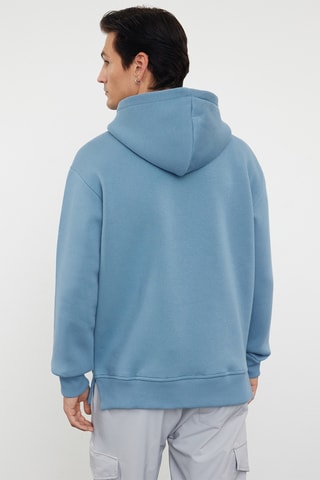 Sweat oversize - Azul