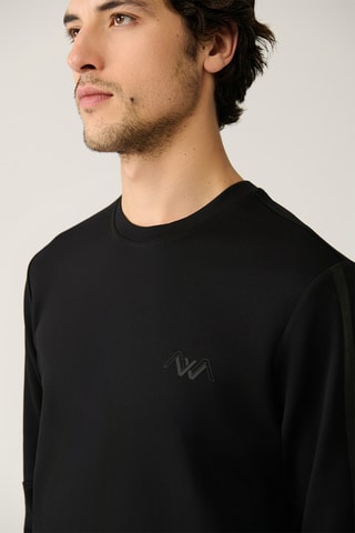Sweat regular - Preto