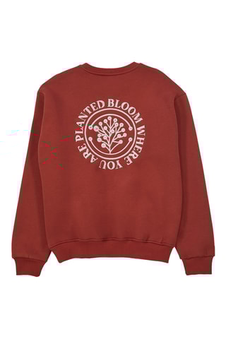 Sweat oversize - Bordô