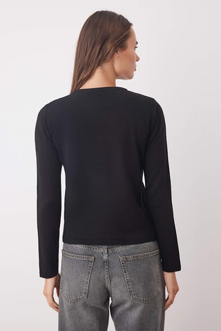 2 camisolas regular - Cru e preto