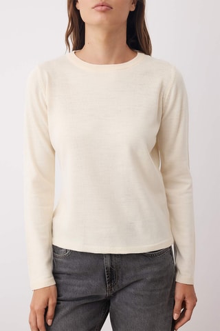 2 camisolas regular - Cru e preto