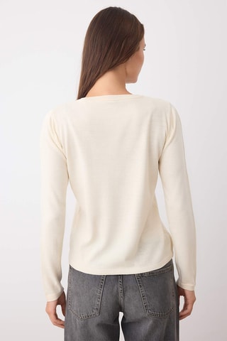 2 camisolas regular - Cru e preto