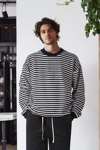 Sweat oversize - Preto