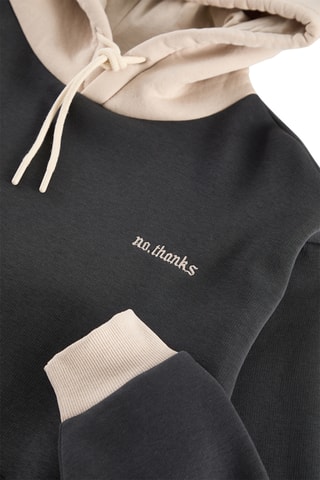 Sweat oversize - Cinzento-escuro