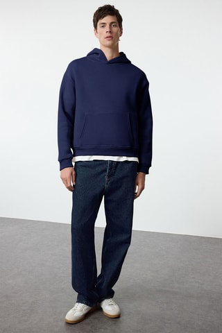 Sweat oversize - Azul-marinho