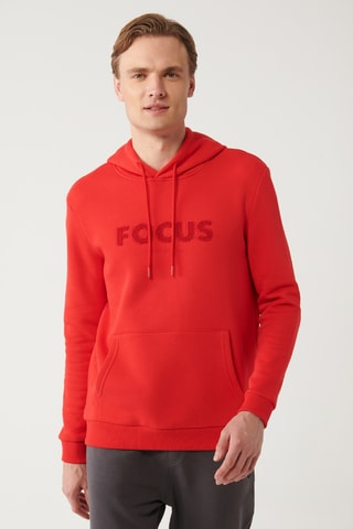 Sweat regular - Vermelho