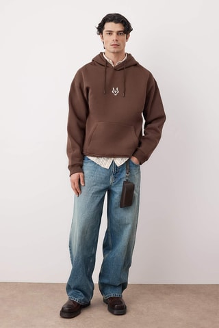 Sweat oversize - Castanho