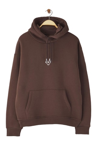 Sweat oversize - Castanho