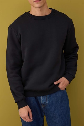 Sweat regular - Preto