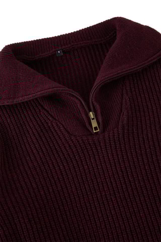 Camisola regular - Bordô