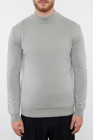 Camisola slim - Bege