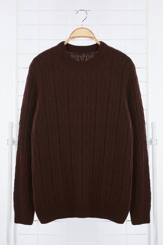 Camisola regular - Vermelho