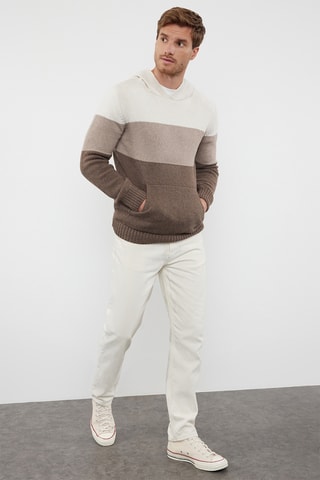 Camisola regular - Cru