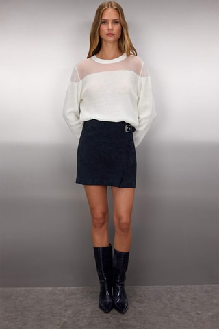 Camisola regular - Branco