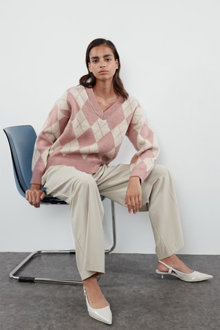 Camisola oversize - Rosa