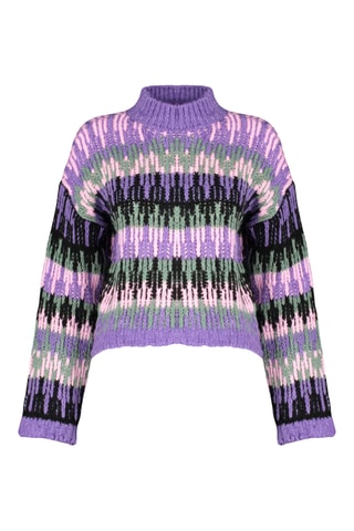 Camisola oversize - Violeta