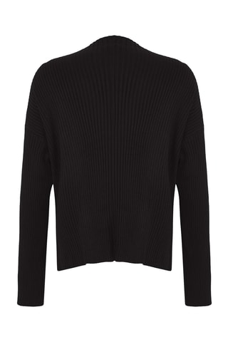 Camisola regular - Preto