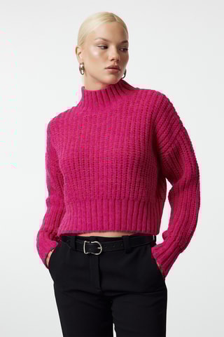 Camisola oversize - Fúcsia