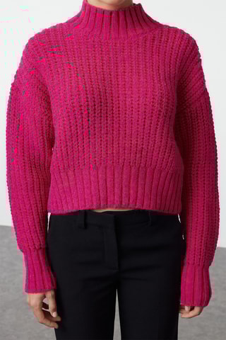 Camisola oversize - Fúcsia