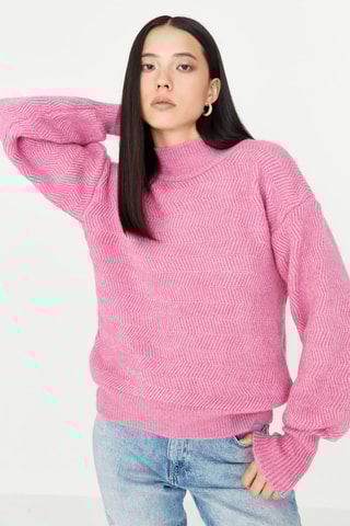 Camisola oversize - Rosa