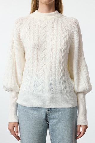 Camisola regular - Branco