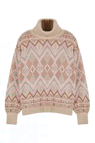 Camisola oversize - Bege