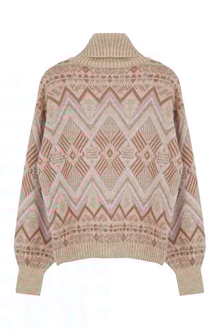 Camisola oversize - Bege