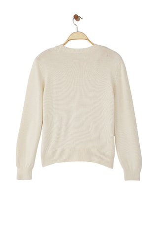 Camisola regular - Bege