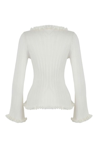 Casaco de malha - Branco