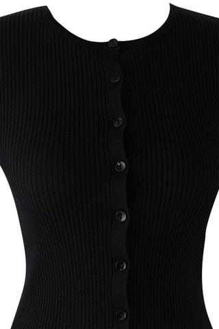 Casaco de malha - Preto