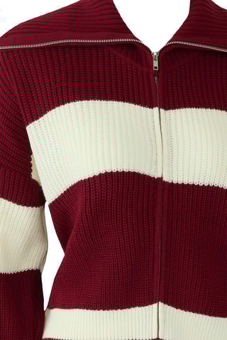 Casaco de malha oversize - Bordô