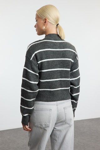 2 casacos de malha regular - Preto e antracite