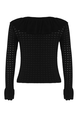 Casaco de malha - Preto