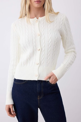 2 casacos de malha - Branco e vermelho