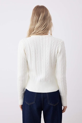 2 casacos de malha - Branco e vermelho