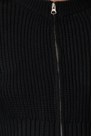 Casaco de malha regular - Preto